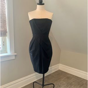 SOLD Designer Little Black Dress. Marlene Birger.